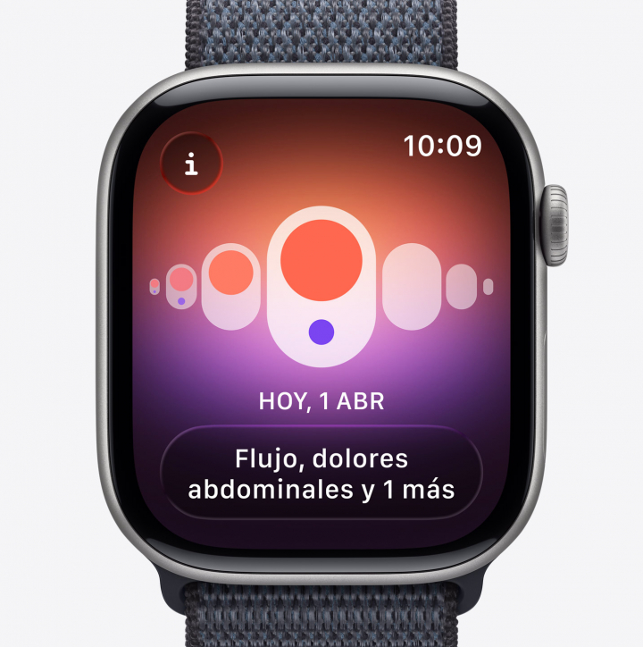Control del Ciclo en el iPhone y Apple Watch