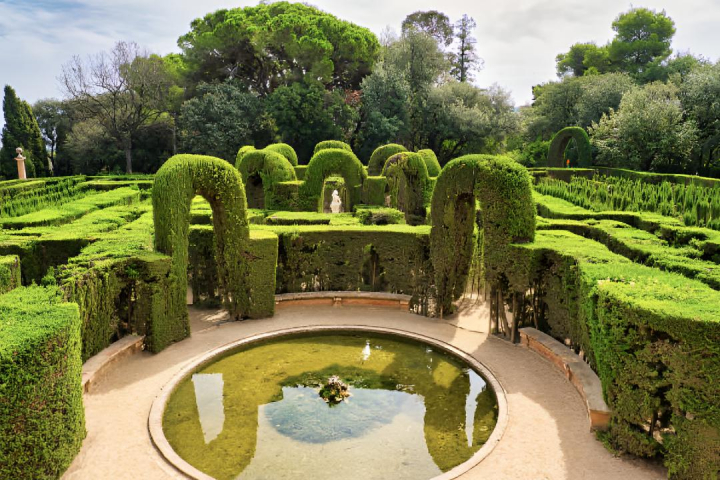 alt="alt="Laberinto de Horta, el jardín más antiguo de Barcelona""