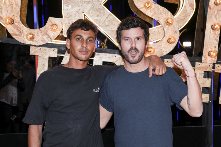 Antón Carreño y Willy Bárcenas, del dúo Taburete, en 2024.
