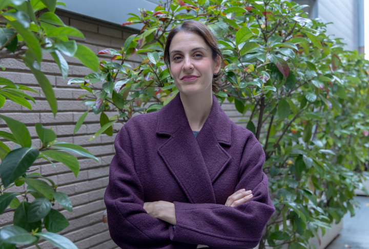 Rita Maestre, durante su entrevista a El HuffPost