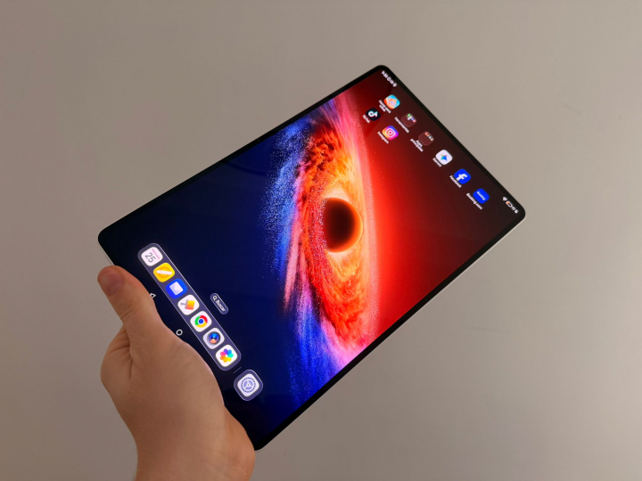 La pantalla, fluida, fluida, de la Honor Magic 4 Pad.