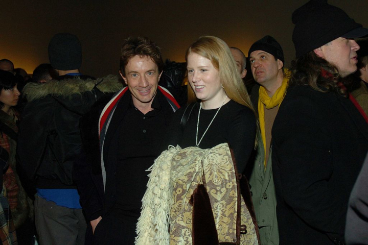 Martin Short con su hija, Katherine Short, en marzo de 2005.