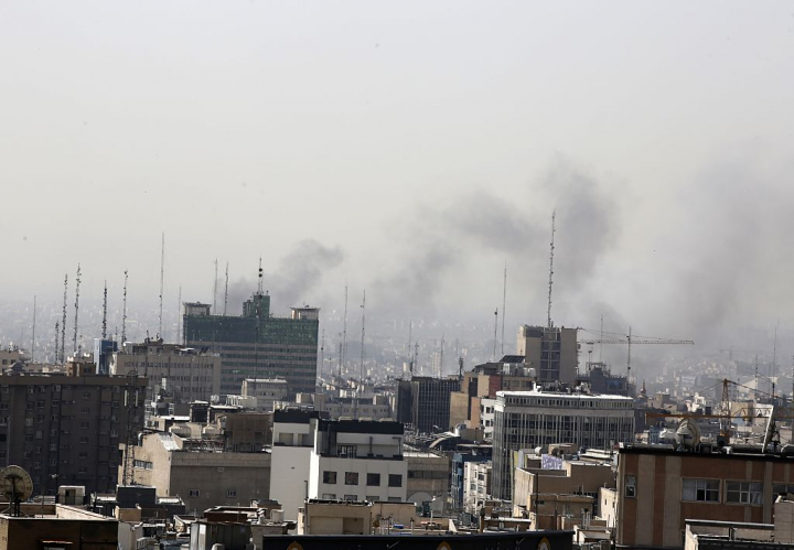 Explosión en Teherán.