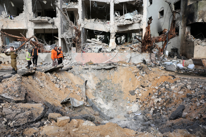 Tel Aviv (Israel) tras los ataques iraníes