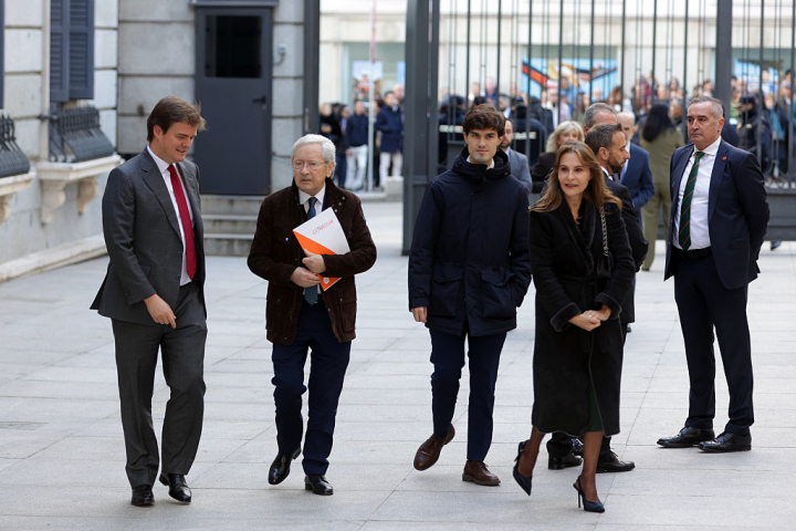 Fernando Onega en el Congreso con motivo de la celebración del 50º aniversario de la Constitución.