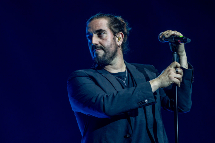 Andrés Suárez en un concierto en enero de 2025.