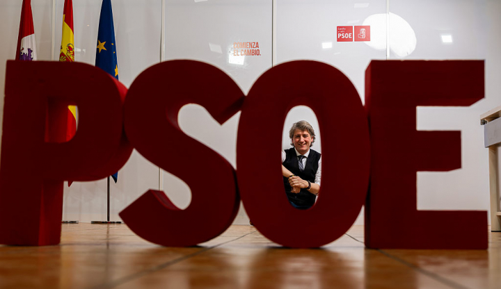 Carlos Martínez, candidato del PSOE a la presidencia de la Junta de Castilla y León