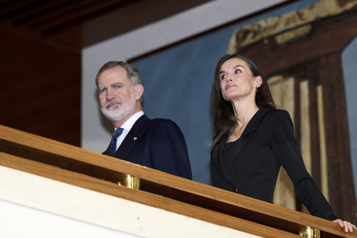 Los reyes Felipe y Letizia en la celebración del concierto 'In Memoriam' organizado por la Fundación Víctimas del Terrorismo