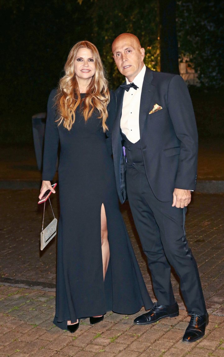 Kiko Matamoros y Makoke en el 18 cumpleaños de Alejandro Reyes en 2018