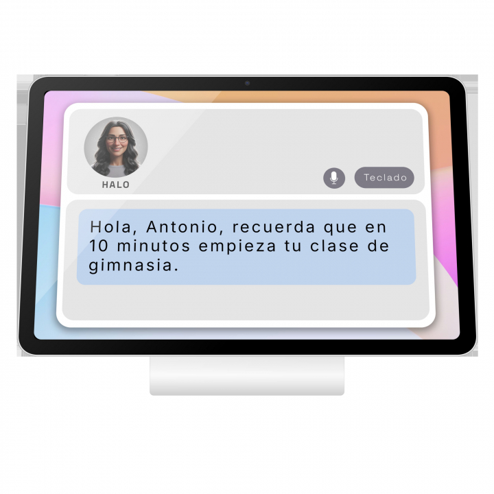 La tablet ZEUS HALO de SPC.