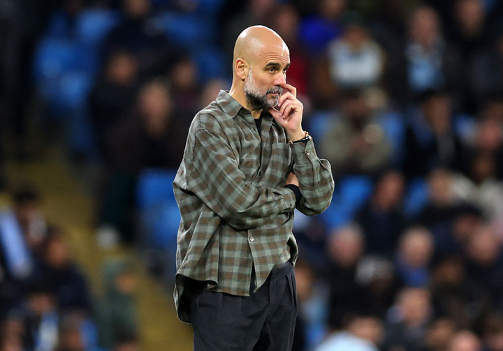 Pep Guardiola, con su comentada camisa.