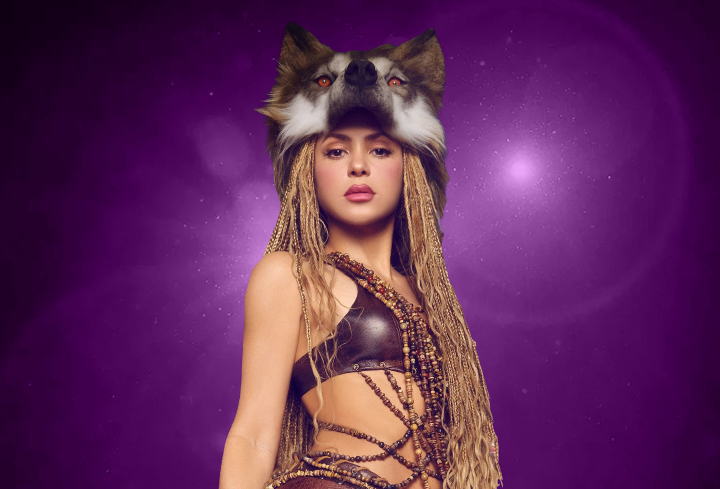Shakira en una imagen promocional del anuncio de su residencia en Madrid.