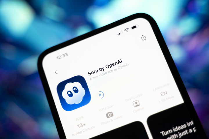 Imagen de archivo de la app Sora, de OpenAI.