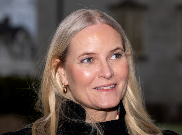 Mette-Marit de Noruega en un acto oficial en Oslo en enero de 2026