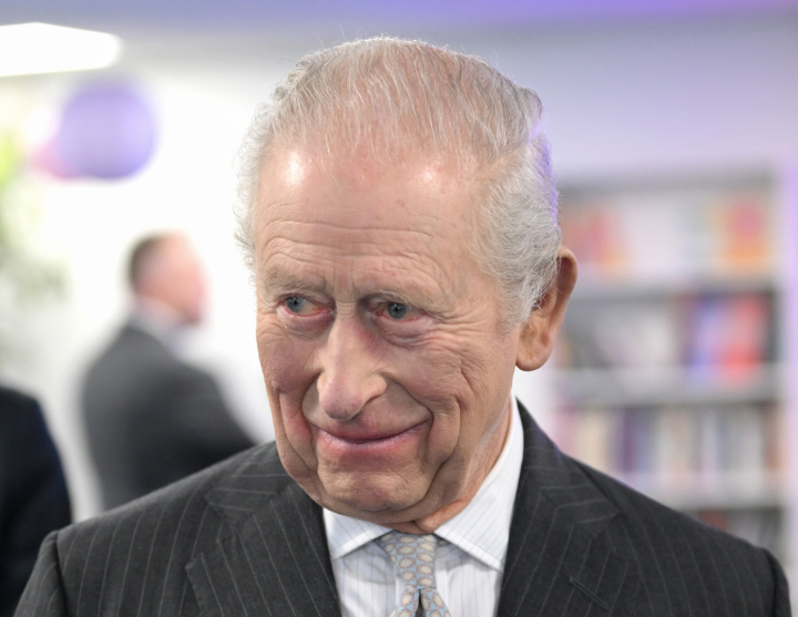 El rey Carlos III en una visita oficial en Oxford