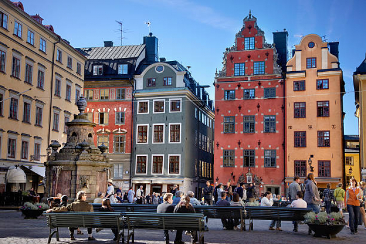 alt="alt="The great square of Stortorget, in Gamla Stan Stockholm Sweden.""