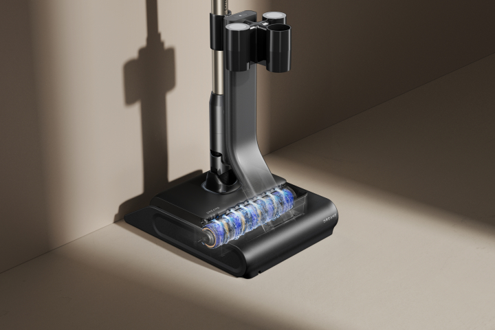 La estación base de la nueva aspiradora Dreame Z30 Pro Aqua.