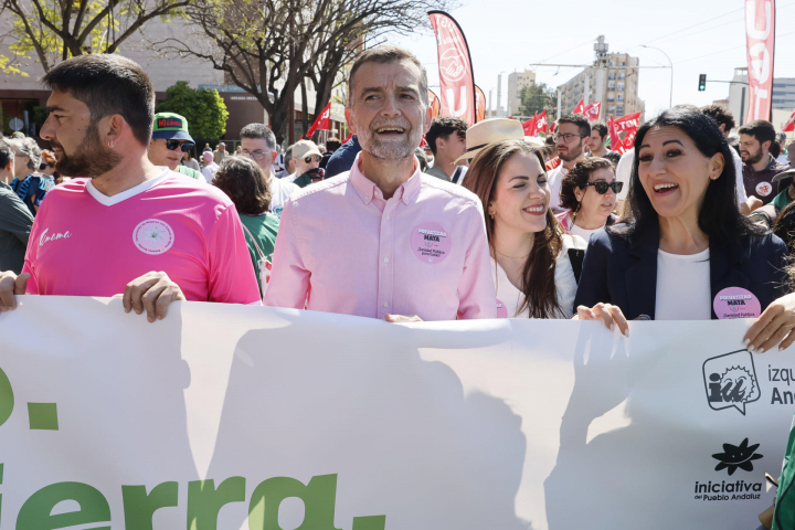 El coordinador federal de IU y candidato a la Junta, Antonio Maíllo.