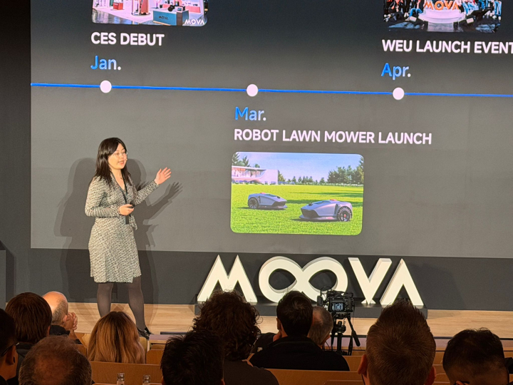 Evento de Mova en Hamburgo (Alemania), en el que han presentado todas sus novedades.