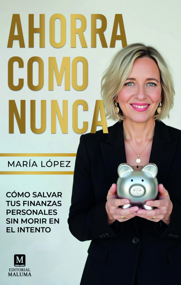 Portada 'Ahorra como nunca' de María López.