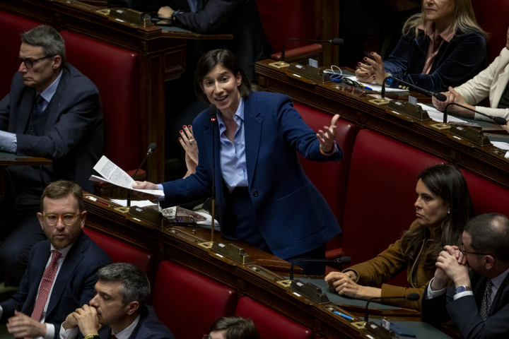 Elly Schlein, secretaria general del Partido Democrático italiano.