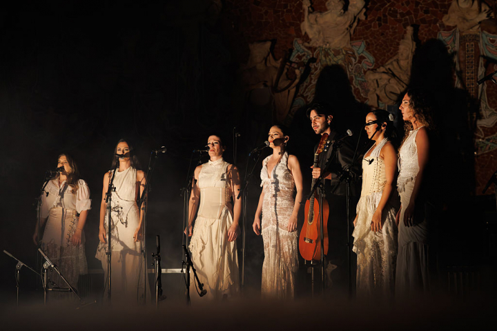 Yerai Cortés durante un concierto en el Festival de Jazz de Barcelona.