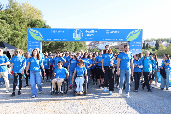 Foto de la marcha Healthy Cities de Madrid de 2025.