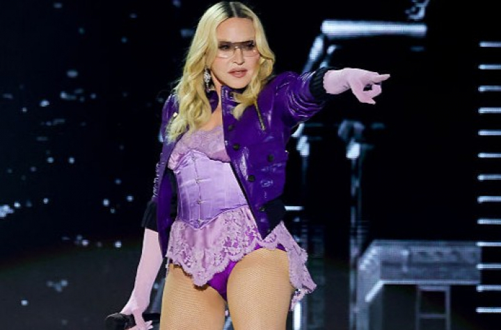 Madonna en el Coachella 2026.
