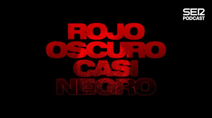 Rojo oscuro casi negro.