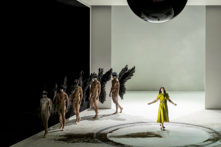 Un momento de la representación de 'Salome' de Richard Strauss en Les Arts