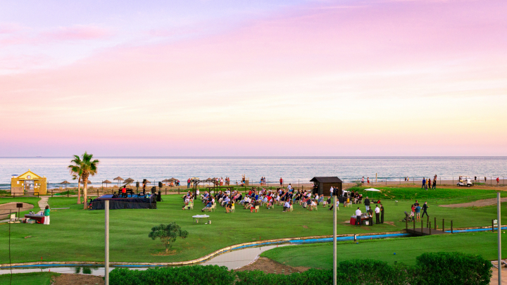 Los jardines del Parador de Málaga Golf, ya han acogido a artistas de la talla de Ara Malikian