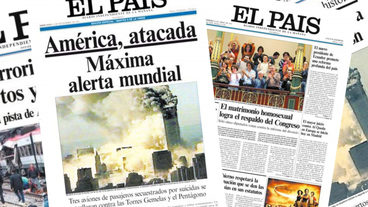 Las portadas de El País que marcaron a la generación X