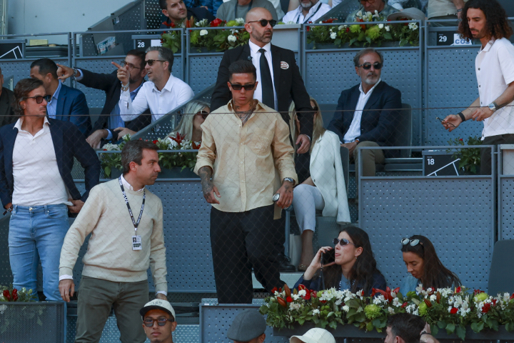 Marc Cucurella y Enzo Fernandez en el Masters Series Madrid 2026