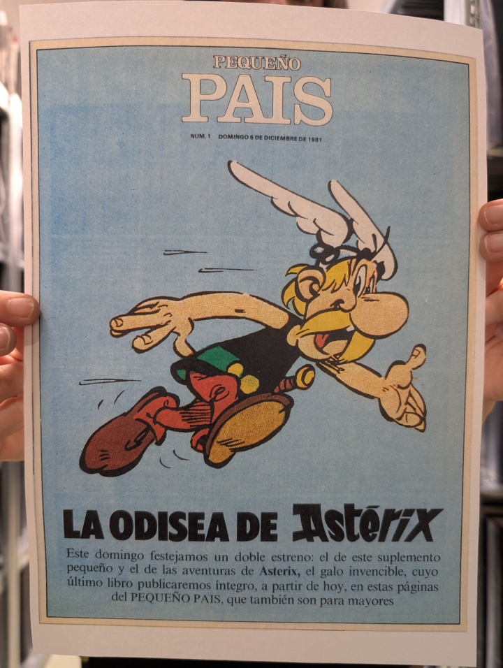 Portada del primer 'Pequeño País' (1981).
