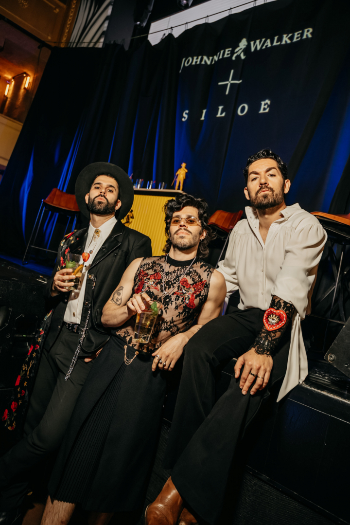 Siloé en la presentación de su disco 'Terrorismo emocional' con Johnnie Walker.