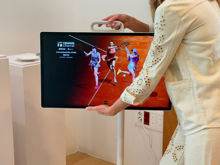 La monitor Samsung Smart.