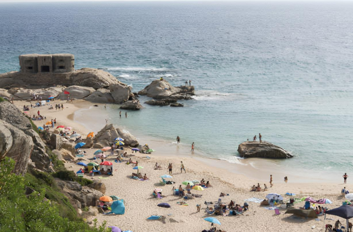 alt="alt="La Playa de Zahara de los Atunes, en Barbate, Cádiz""