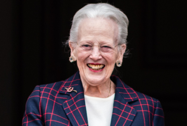 Margarita de Dinamarca en la celebración de su 82 cumpleaños en Fredensborg