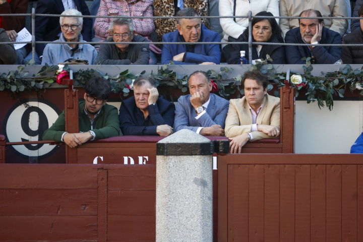 José Antonio Camacho y José Liria Fernández, en Las Ventas.