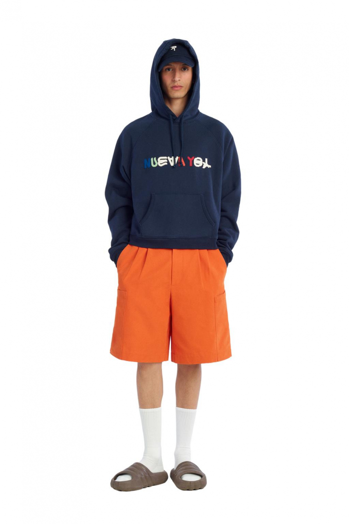 Bermudas en color naranja