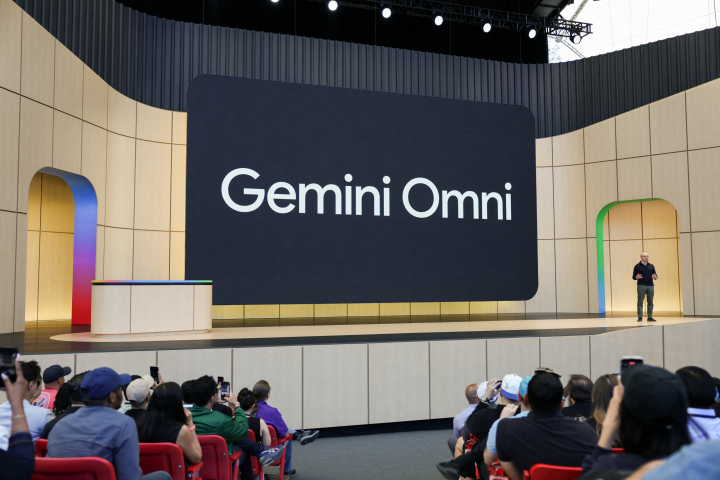 CEO of Google DeepMind Demis Hassabis speaks at Google's I/O 2026 developer conference in Mountain View, California, U.S. May 19, 2026. REUTERS/Manuel Orbegozo