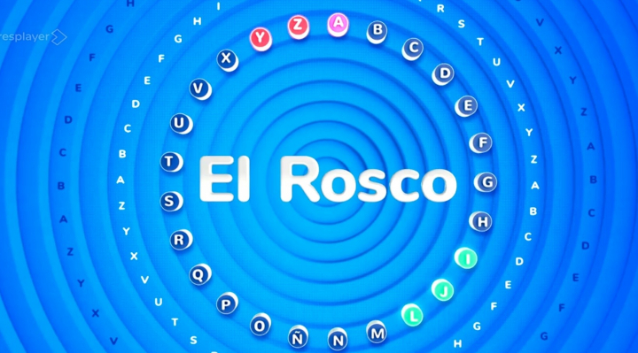 El cartel de la prueba de El Rosco del programa del miércoles 20 de mayo.