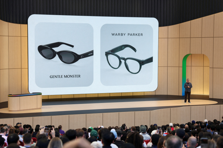 Las nuevas gafas inteligentes creadas entre Google y Samsung.