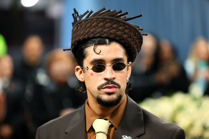 Bad Bunny, con la pava en la gala del Met 2025