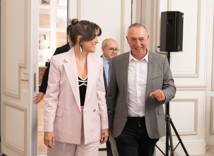 Manuela Berguerot y Joan Baldoví.