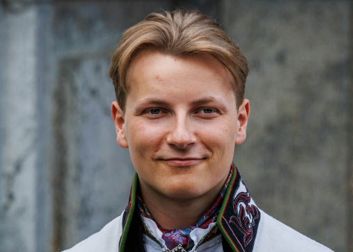 Sverre Magnus de Noruega en Asker en el Día Nacional de Noruega 2026