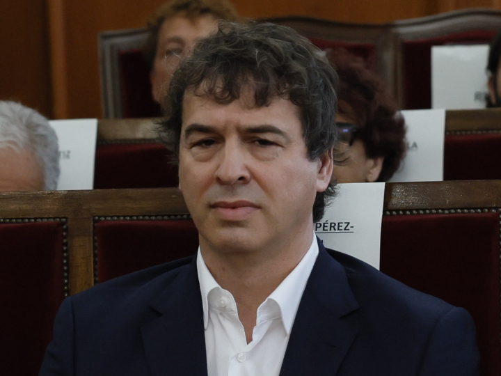 David Sánchez, durante la apertura de juicio oral en la Audiencia de Badajoz.