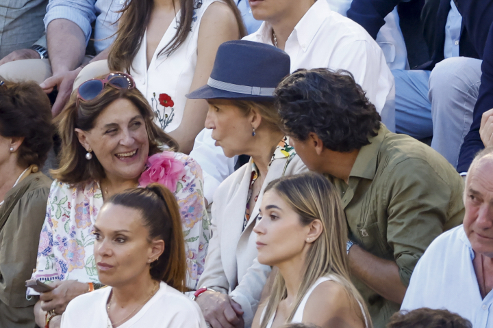 Infanta Elena de Borbon en la Corrida de la Prensa en San Isidro este jueves 28 de mayo