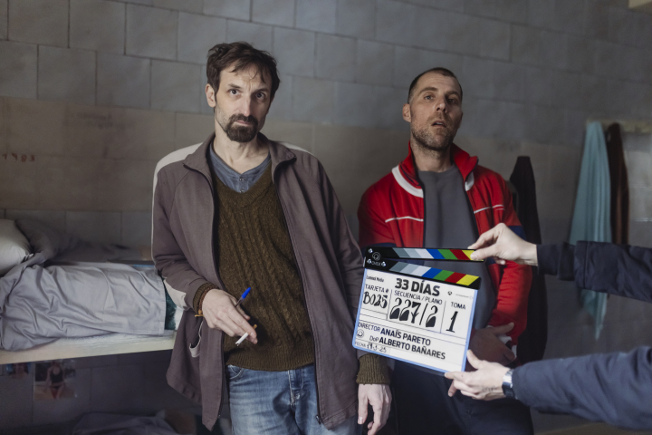 Julián Villagrán y José Manuel Poga, actores protagonistas de '33 días' (Atresmedia)