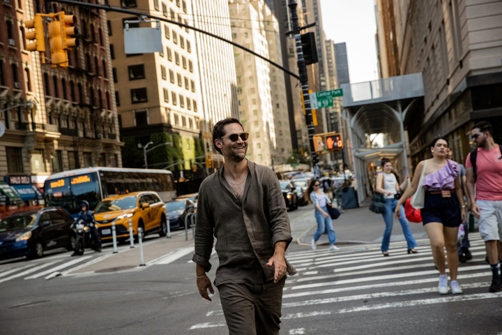 Manuel García-Rulfo en Nueva York en junio de 2025
